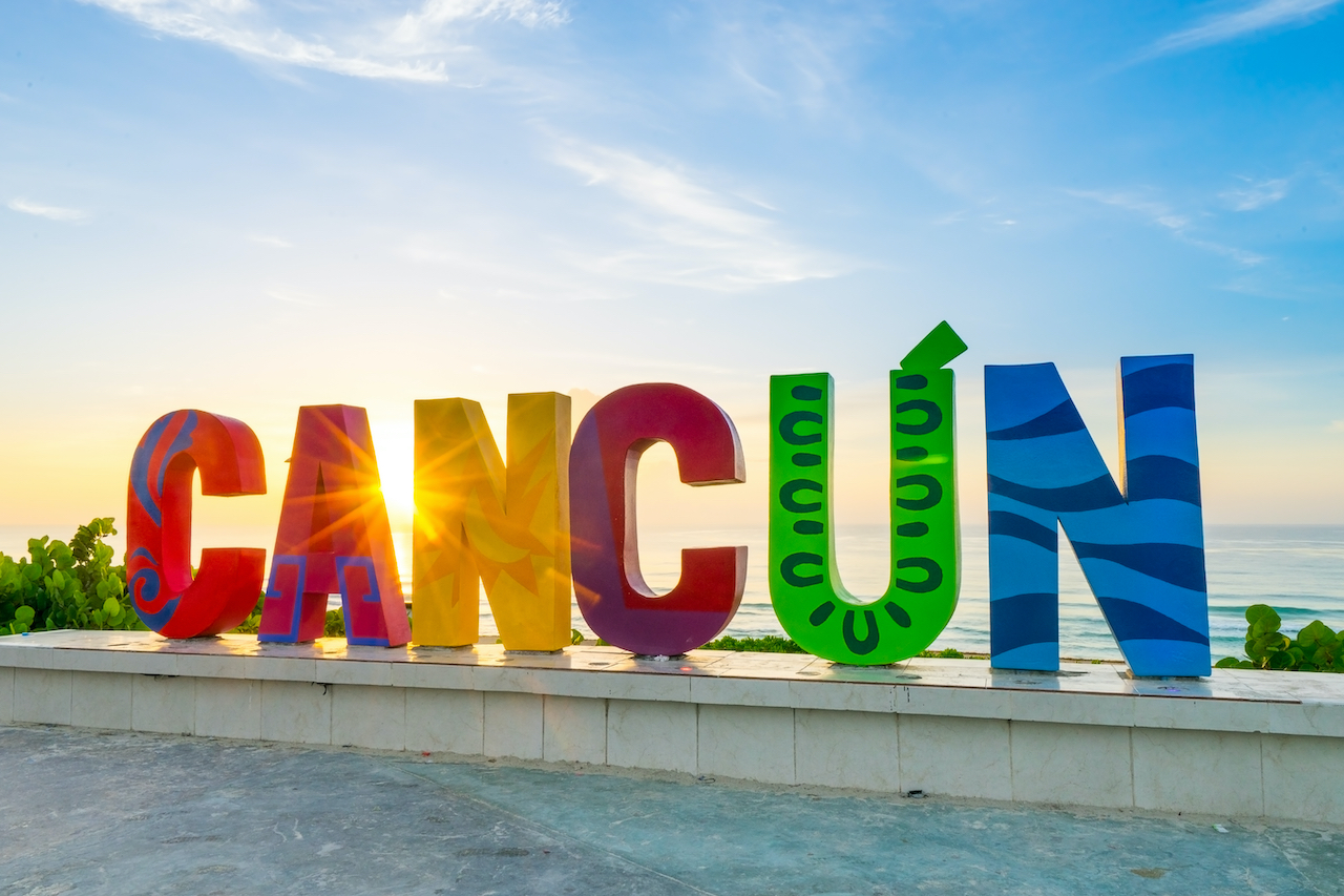 Letras de Cancún, spot de fotos