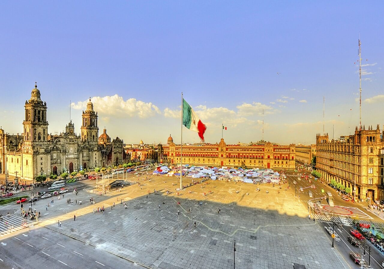 Día mundial del turismo en ciudad de mexico