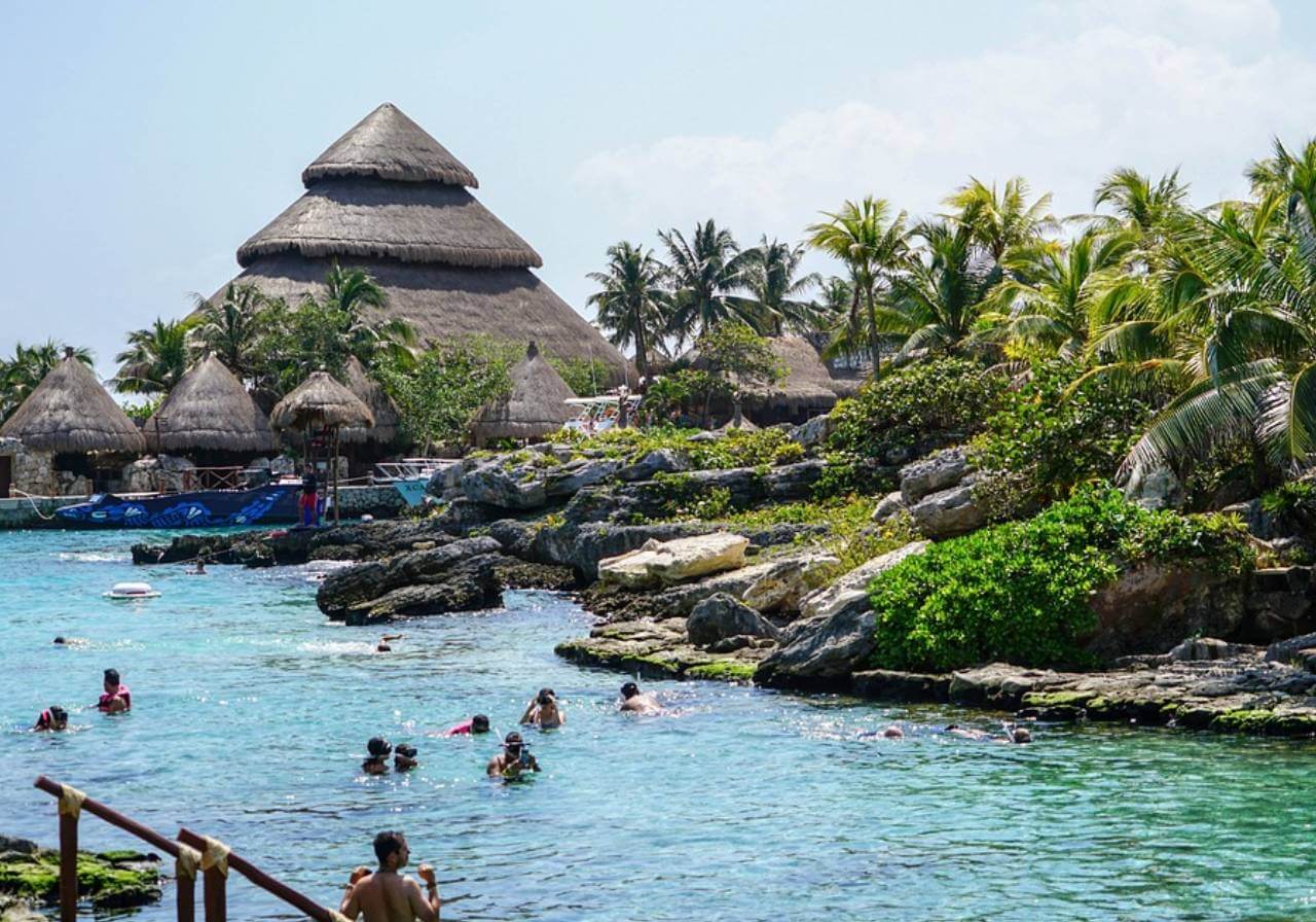 Visitar Xcaret con niños